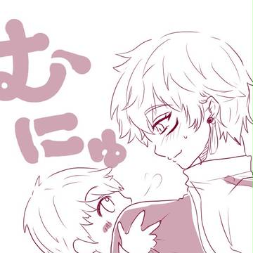 一期一振（ショタ）×鳴狐（にょた）