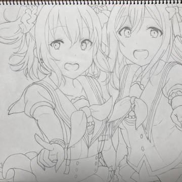 模写練習！ラブライブサンシャイン