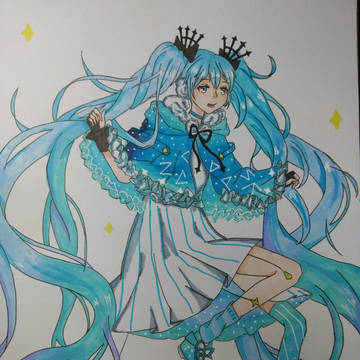 【临摹】初音未来