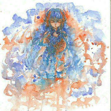 以前的渣画扫描图