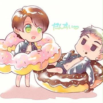 秀平&大樹とドーナツ