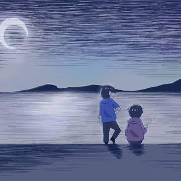 月夜のおさんぽ