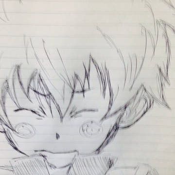 緑谷出久 模写