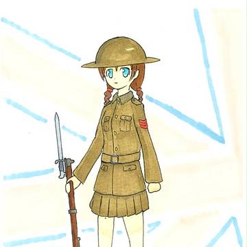 British Army Girl
