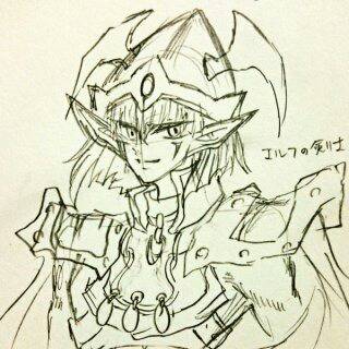エルフの剣士