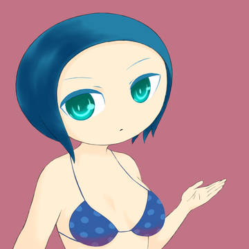 水着のお姉さん