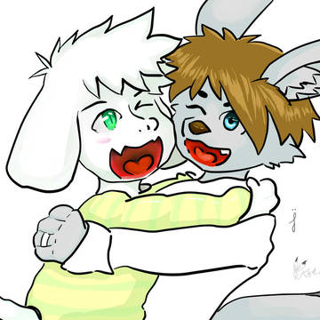 jiff & asriel