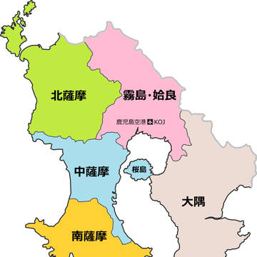 小説用挿絵01_鹿児島全図