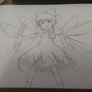 模写もしゃチルノちゃん