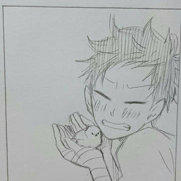イモジャー用心棒スクール‼と日向受けの落書き