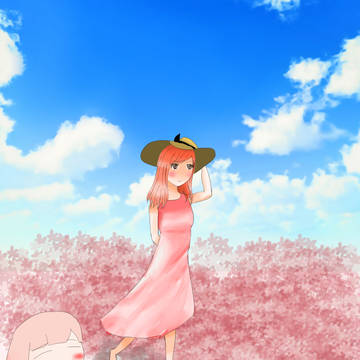 與十年後的自己同散步 十年後の私と散歩する