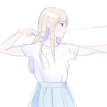 座右弓練習
