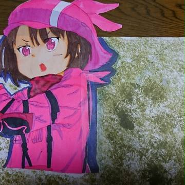 SAOオルタナティブガンゲイルオンラインよりレンちゃん描きました