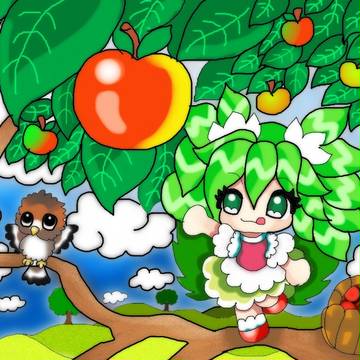 Sally like the big apple