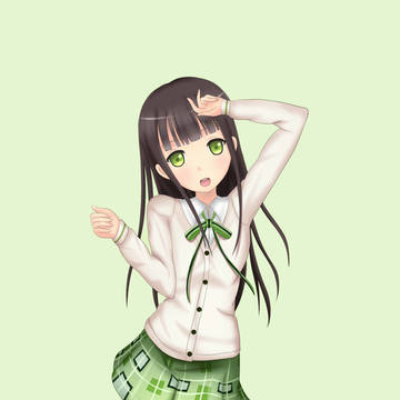 千夜ちゃんを描いてみた