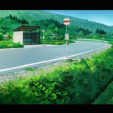 メイキング『おもいでぽろぽろ』背景模写