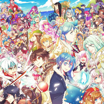 『閃光開放!2』告知イラスト