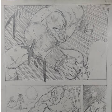 ドラゴンボール コマの模写