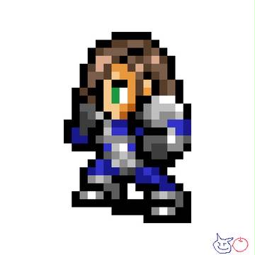 【ドット絵】ガルバディア軍ラグナ・キロス・ウォード