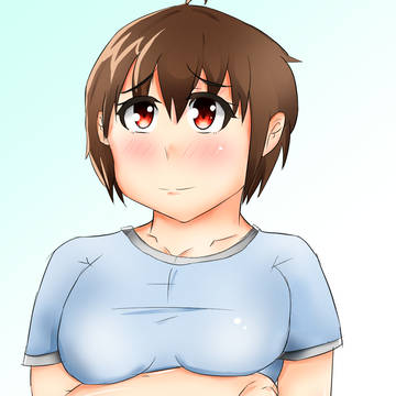 Reiko with T-shirt