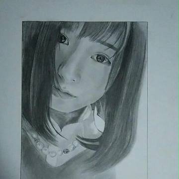 山崎怜奈さんを描いてみた