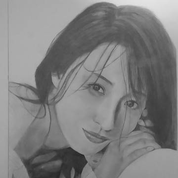 衛藤美彩さんを描いてみた