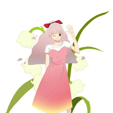 花の女