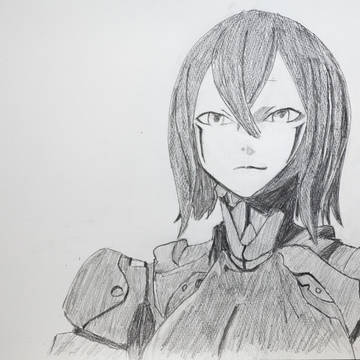 劇場版のサナカンを模写