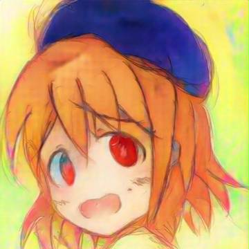 喜多日菜子練習（自動彩色）