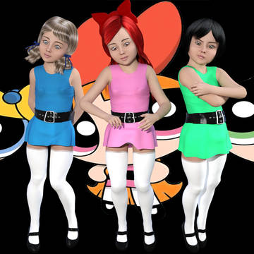 The Powerpuff Girls