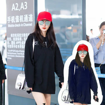 杨幂街拍5.29