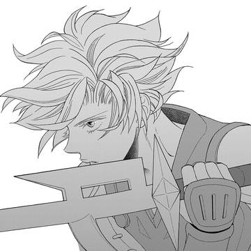 武装演舞・無配本の表紙イラスト