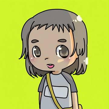 立つ娘