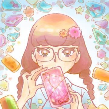 和菓子女子