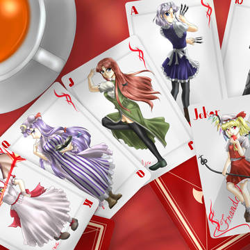 東方行脚１３２歩目「紅魔館トランプ」