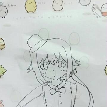 落書き～！