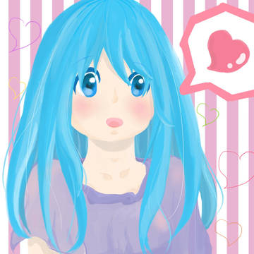 おきたばかりの女の子