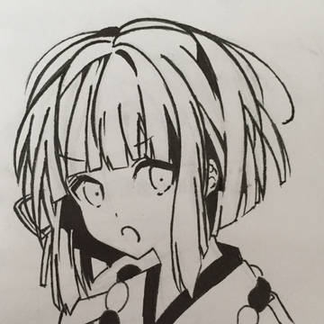 短发少女