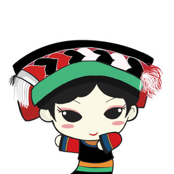 彝族少女