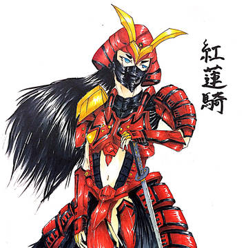 紅蓮鬼擬人化