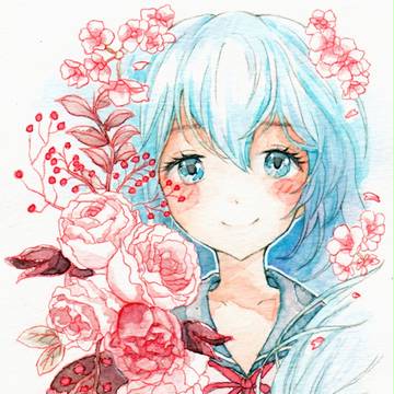 水彩临摹