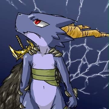 【らくがき】ラプターナイト