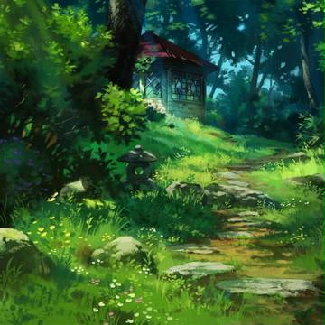 メイキング『借りぐらしのアリエッティ』背景模写