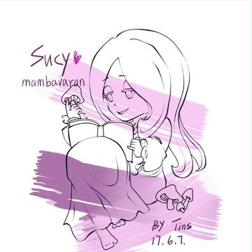 【板绘】苏西小天使和她的蘑菇（？）