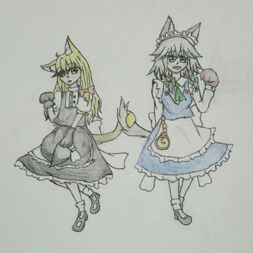 猫魔理沙与狼咲夜