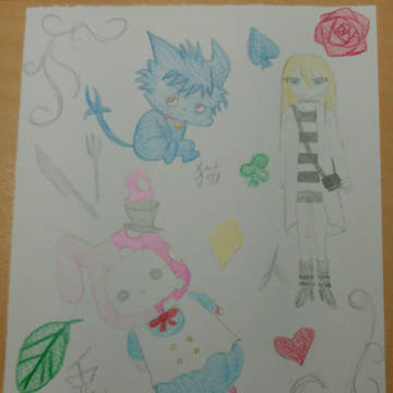 久しぶりに描いた絵