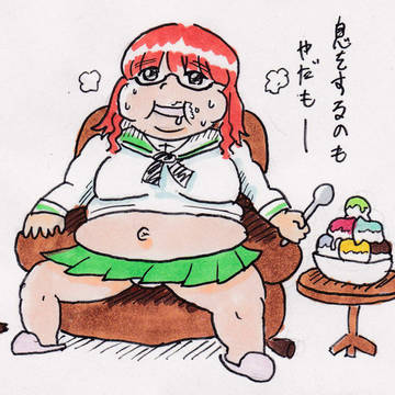 ガルパン落書き