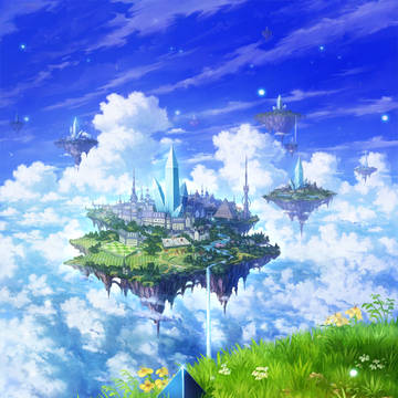 LINE グラングリッド キービジュアル背景