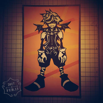 【切り絵】キングダムハーツ