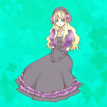 ドール：黒紫